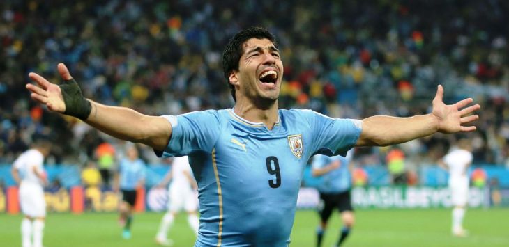 Luiz Suarez - Striker Uruguay (net)