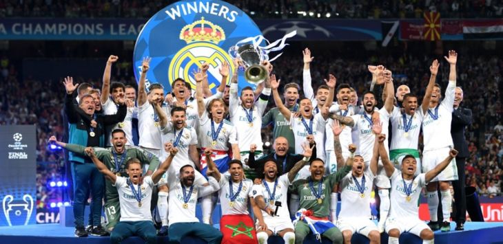 Real Madrid juara Liga Champions musim 2017/2018. (ChampionsLeague)