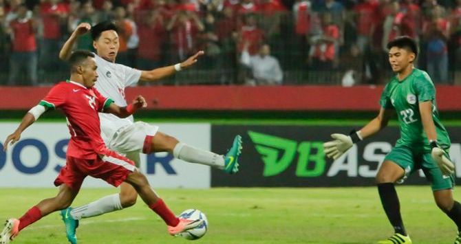 Timnas Indonesia U-19 saat menang 4-1 atas Filipina di babak penyisihan Piala AFF U-19 2018 (jawapos.com)