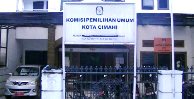 Kantor KPU Kota Cimahi. 