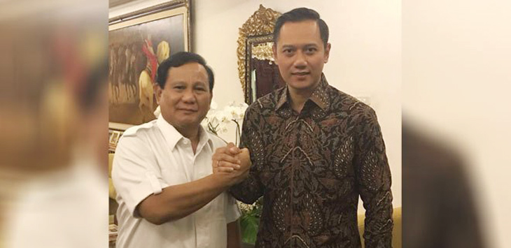 Prabowo - AHY. (Rmol/Net )