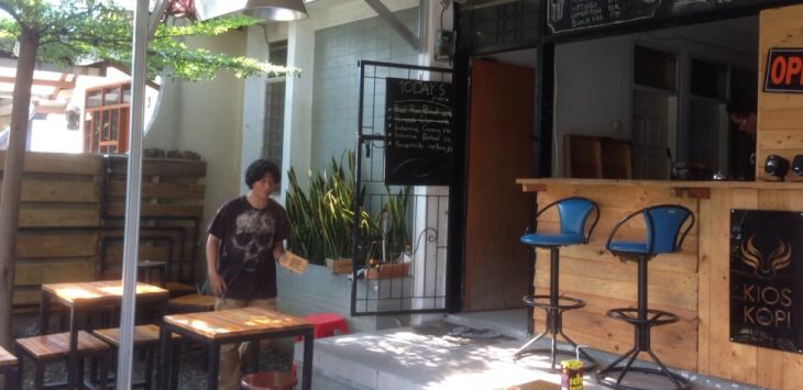 Kios Kopi Siliwangi di Jalan Pasang No.2 Bandung. Foto : job16/ ari agung santosa/pojokbandung