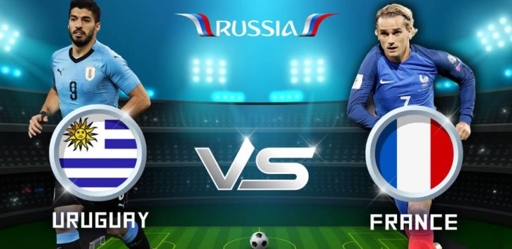 Babak perempatfinal Piala Dunia 2018 Rusia akan diawali duel seru Uruguay kontra Prancis, Jumat (6/7/2018) malam WIB di Stadion Nizhny Novgorod.