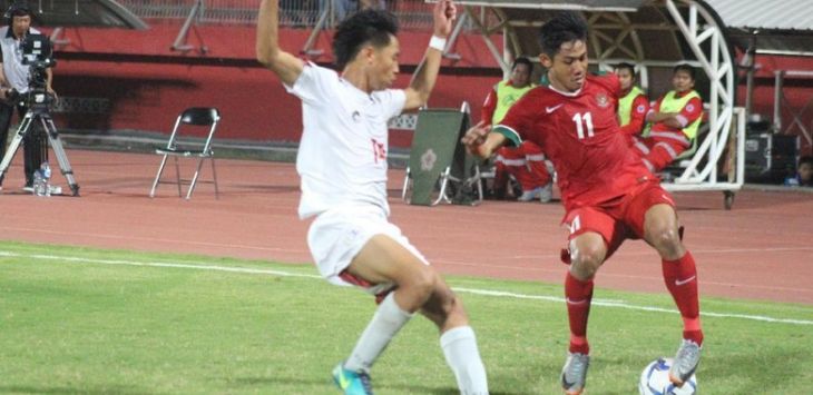 Timnas Indonesia U-19 menang 4-1 atas Filipina U-19 di laga ketiga Grup A Piala AFF U-19.Foto:Detikcom

