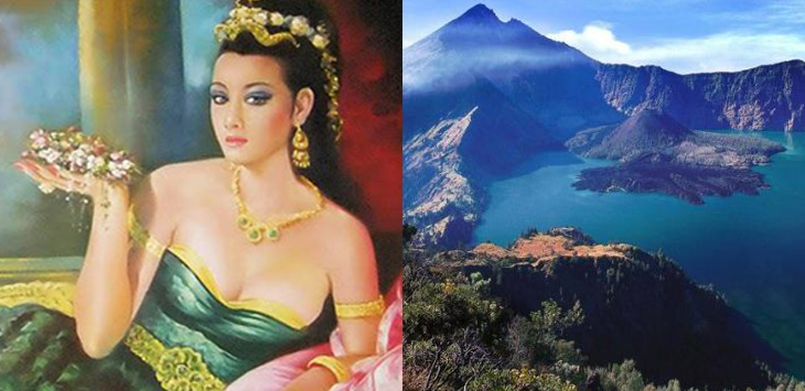 Mitos Dewi Anjani dan Gunung Rinjani