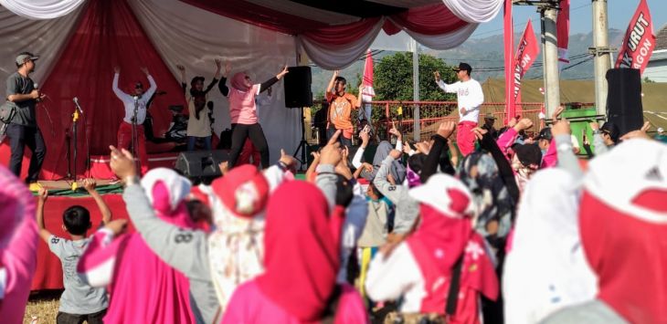 Festival Nagrak Semarak di Cangkuang Kab Bandung.