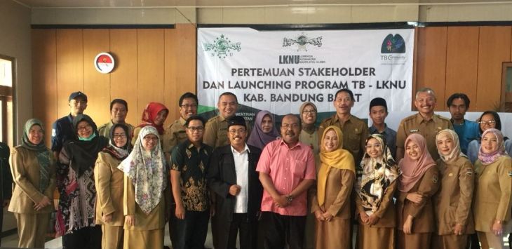 LKNU & Dinkes Bandung Barat Launching Program Eliminasi TBC 2030.