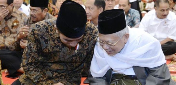 Jokowi dan KH Ma'ruf Amin