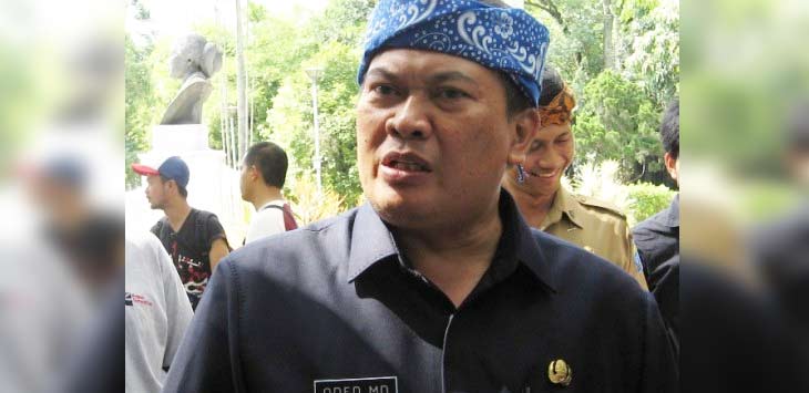 Walikota Bandung Oded M Danial.  