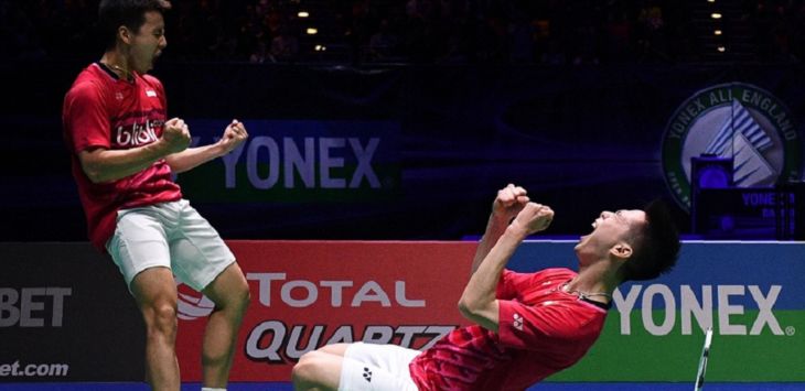 Marcus Fernaldi Gideon/Kevin Sanjaya Sukamuljo.