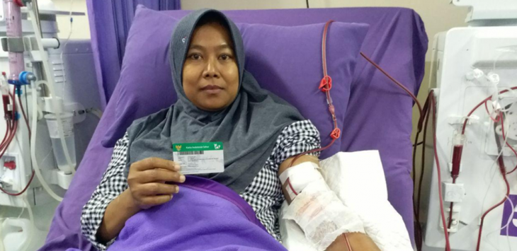 Welminah (40), warga Cikalong Wetan, Kabupaten Bandung Barat. Foto:Istimewa