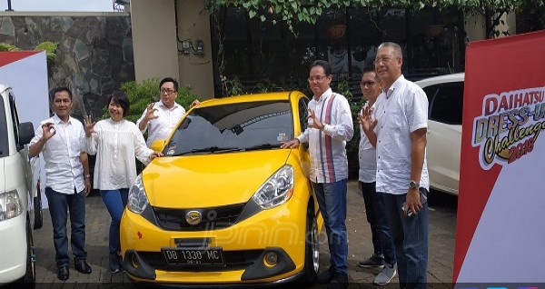 Daihatsu dress up challenge 2018 di Manado. Foto: adm/jpnn