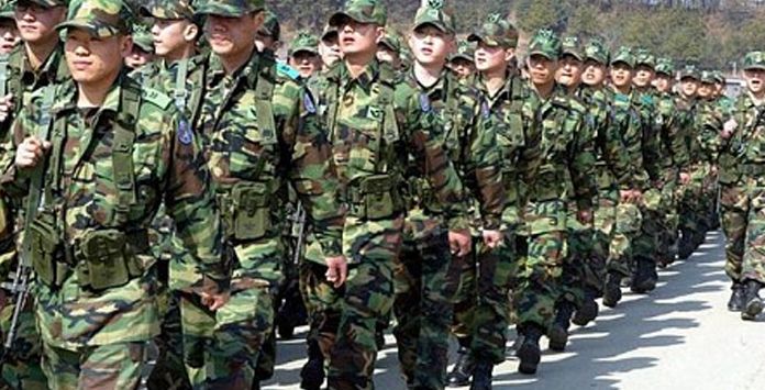 Wajib militer untuk remaja Korea Selatan