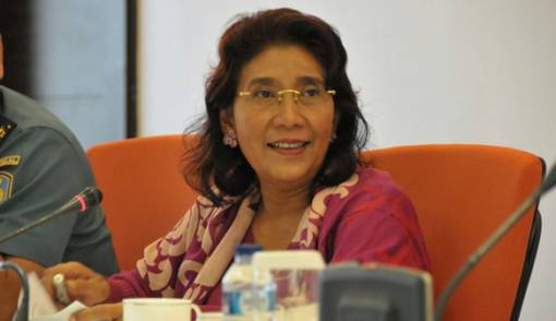 Menteri KKP Susi Pudjiastuti. 