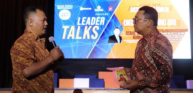 PT Bank Rakyat Indonesia (Persero) bersama dengan Fakultas Ekonomi dan Bisnis Universitas Padjadjaran
 
(Unpad) dan BUMN Center of Excellence Unpad menyelenggarakan Forum Leader Talks yang bertemakan 