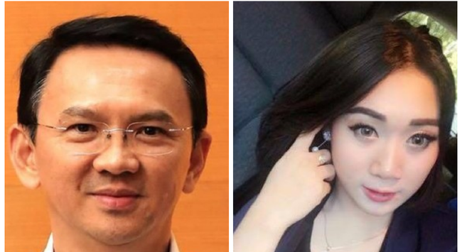 Ahok dan Puput Nastiti, calon istrinya