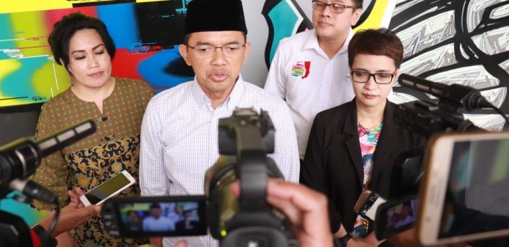 Direktur Relawan Tim Kampanye Nasional (TKN) Joko Widodo-Ma'ruf Amin KH. Maman Imanulhaq 