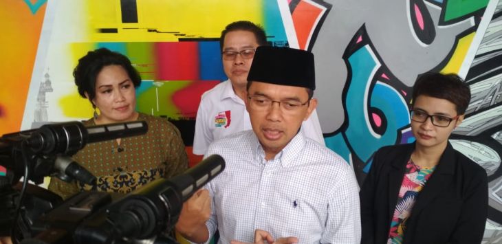 Direktur Relawan Tim Kampanye Nasional (TKN) Joko Widodo-Ma'ruf Amin KH. Maman Imanulhaq 