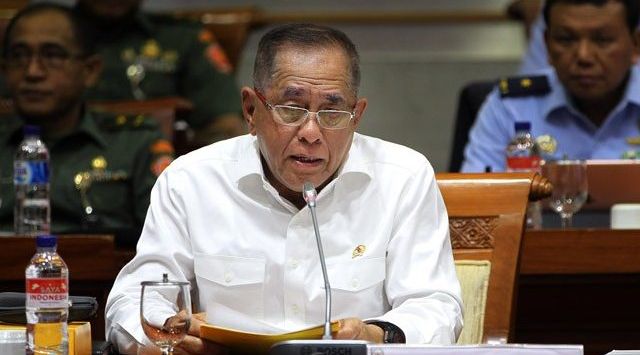 Menteri Pertahanan (Menhan) Ryamizard Ryacudu