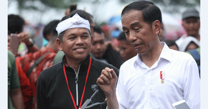 Dedi Mulyadi bersama Joko Widodo (Foto : Ist)