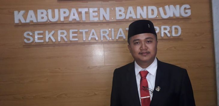 Anggota DPRD Kab Bandung Fraksi PDI Perjuangan M Luthfi Hafiyyan 