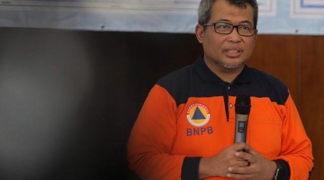 Plt Kapusdatin dan Humas BNPB Agus Wibowo. BNPB mencatat, hingga Minggu (4/8) pada pukul 10.00 WIB tercatat enam orang meninggal dunia serta tiga lainnya luka-luka. 