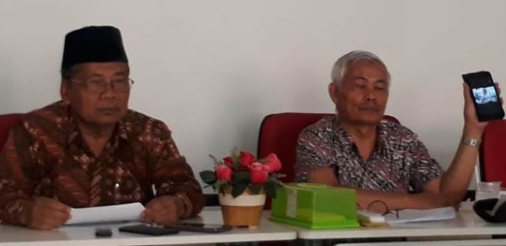 Ketua Umum MUI Provinsi Jawa Barat, Rachmat Syafe'i meminta mahasiswa tidak terprovokasi saat berunjuk rasa.Foto:Istimewa

