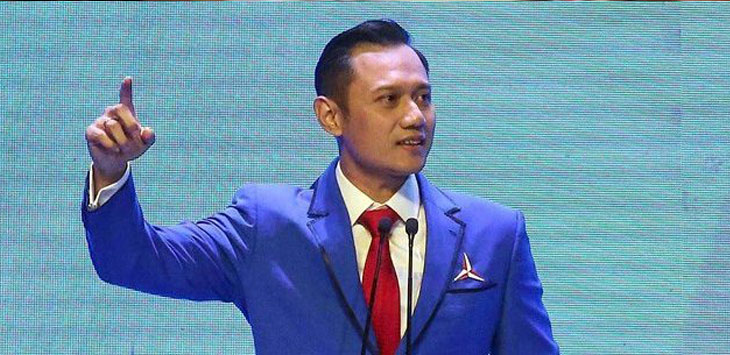 ILUSTRASI : Wakil Ketua Umum Partai Demokrat Agus Harimurti Yudhoyono (AHY) meminta kader baru setia dan siap didenda Rp 1 miliar jika melanggar komitmen. (Imam Husien/JawaPos)