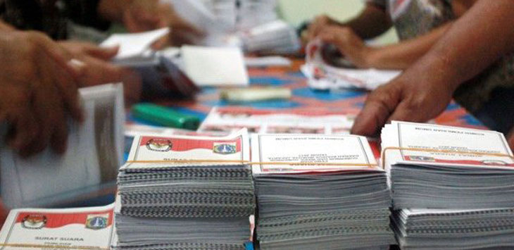 lustrasi Kertas Suara (dok JawaPos.com)