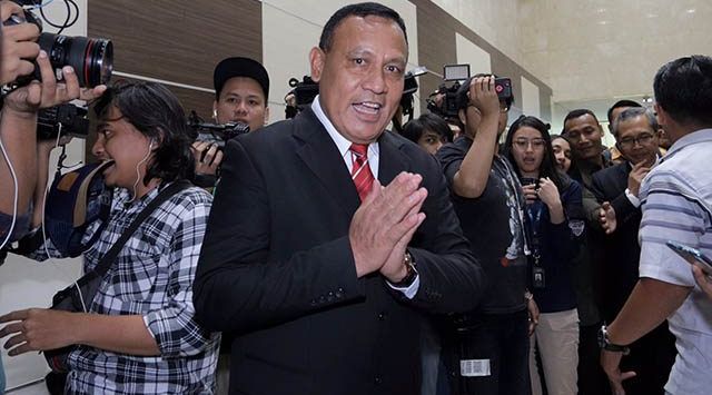 Belum tiga bulan menjabat sebagai pimpinan KPK, Firli Bahuri Cs menghentikan 36 perkara dalam tahap penyelidikan. (Dery Ridwansyah/JawaPos.com)