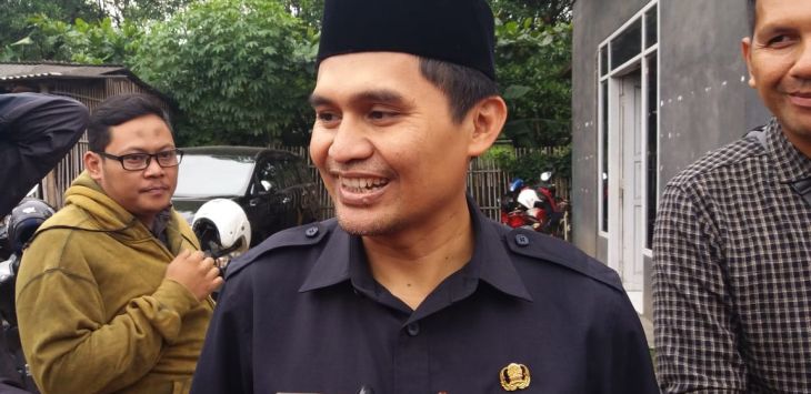 Bakal Calon Bupati Bandung dari PKS, Gun Gun Gunawan. (Fikriya Zulfah/Radar Bandung)