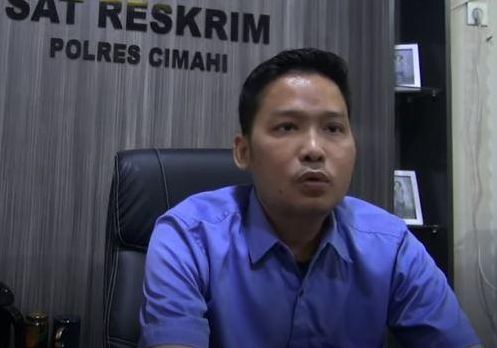 Kasatreskrim Polres Cimahi, AKP Yohannes Redhoi Sigiro saat ditemui di kantornya Polres Cimahi beberapa waktu lalu.