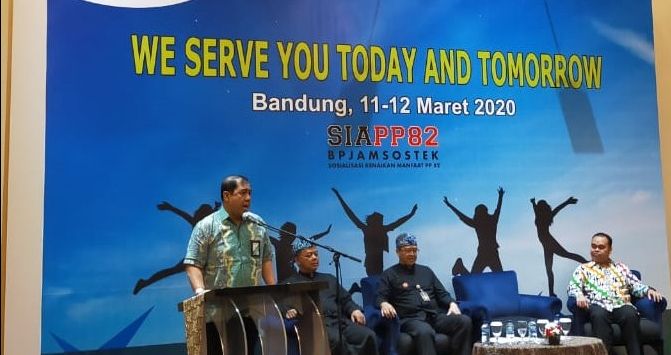 Kepala BP JAMSOSTEK Kantor Cabang Bandung Suci, Tidar Yanto Haroen