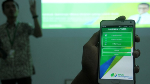 PELAYANAN: BP JAMSOSTEK Bandung-Soekarno Hatta tetap maksimalkan pelayanan kepada peserta dengan memanfaatkan kanal digital. Peserta dapat melakukan klaim atau pun kepengurusan data.