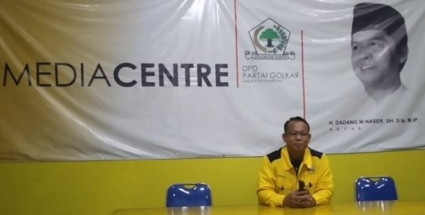 Ketua Tim Seleksi Balon Bupati Bandung 2020 Partai Golkar Kabupaten Bandung, Cecep Suhendar