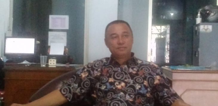 etua DPC Partai Nasdem Kabupaten Bandung saat wawancara di Kantor DPC Nasdem Kabupaten Bandung, Margahayu, Jumat (28/8).
