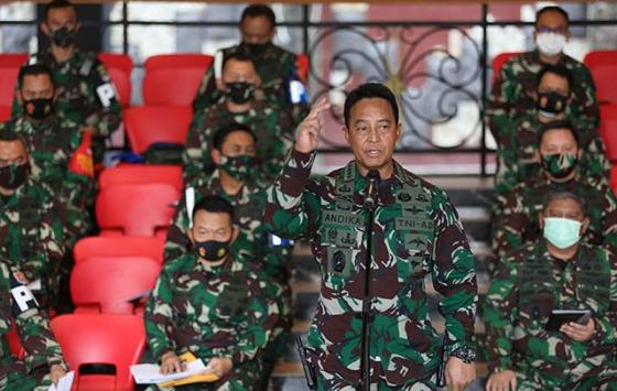 Kepala Staf TNI Angkatan Darat (KSAD) Jenderal TNI Andika Perkasa. 