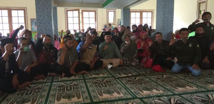 Kang DS melakukan silaturahmi ke Kampung Rancasuni Desa Patengan Kecamatan Rancabali Kab. Bandung, Minggu (27/12/2020)