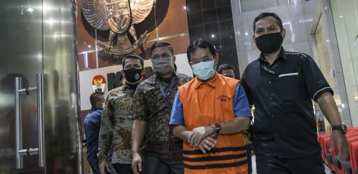 HUKUM: Mantan Bupati Bogor, Rachmat Yasin, dituntut empat tahun penjara atas kasus korupsi. (foto : IST)