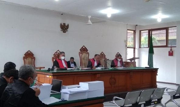 Sidang tuntutan Aa Umbara/istimewa 