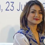 Nirina Zubir bicara tentang pola asuh anak saat ke sekolah untuk menghindari bullying. (Rieska Virdhani/JawaPos.com)