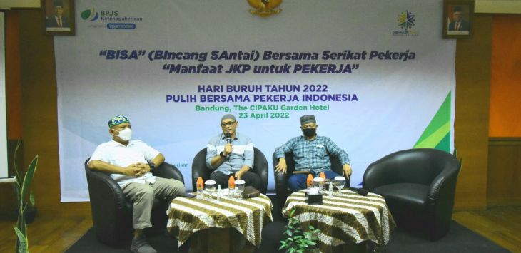 DISKUSI: BPJS Ketenagakerjaan Kanwil Jabar menggelar kegiatan Focus Group Discussion (FGD) dengan tema 