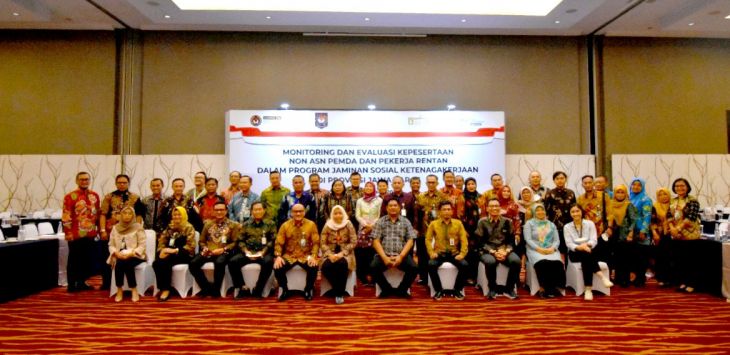 BPJAMSOSTEK melakukan monitoring dan evaluasi kepesertaan Non ASN Pemda dan pekerja rencan dalam Program Jaminan Sosial Ketenagakerjaan di Jabar. (ist)