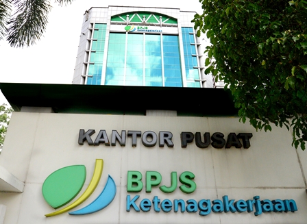 Kantor BPJS Ketenagakerjaan.
