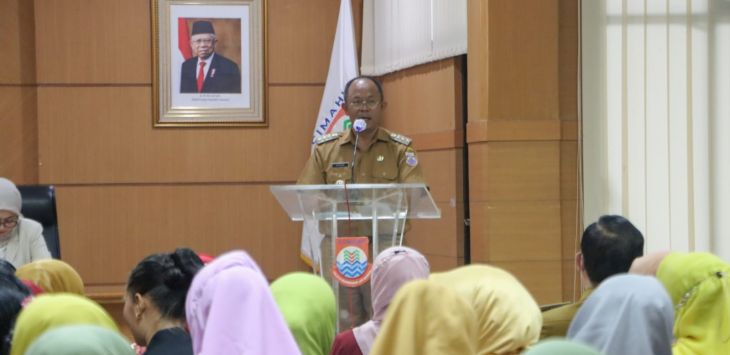 SUASANA: Rapat koordinasi bidang pemberdayaan perempuan dalam memperingati hari Ibu. DISKOMINFO KOTA CIMAHI