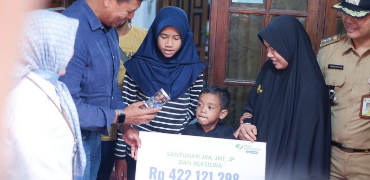 Kurir Meninggal Saat Antar Paket, BPJS Ketenagakerjaan Gerak Cepat Bayarkan Manfaat.