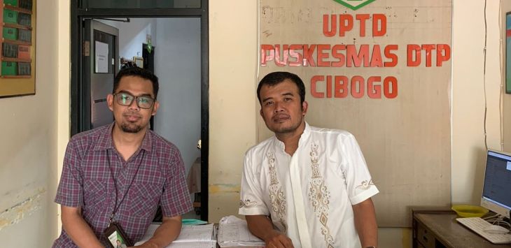 BPJAMSOSTEK Kantor Cabang Bandung Soekarno Hatta melakukan kunjungan ke UPTD Puskesmad DTP Cibogo.