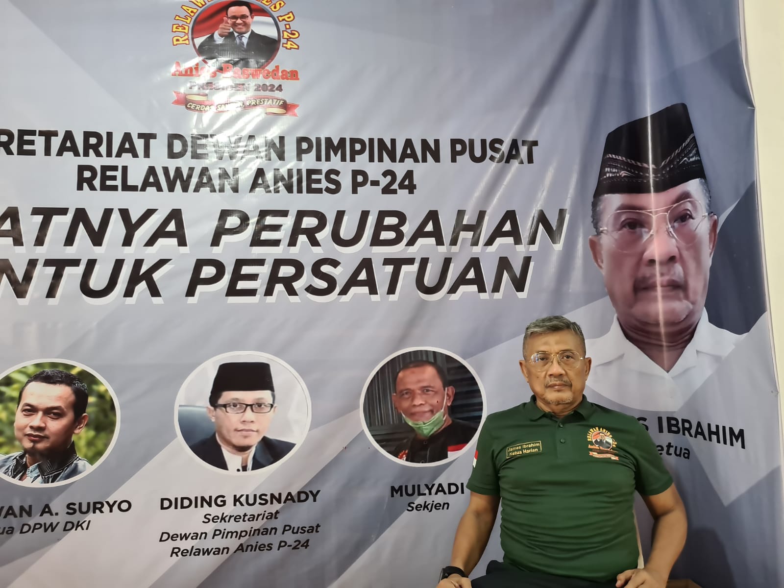 Relawan Anies P Satukan Visi Di Rumah Perjuangan Pojok Bandung