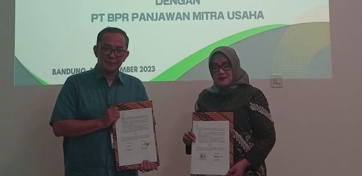 BPJS Ketenagakerjaan Jalin MoU dengan BPR Panjawan Mitra Usaha.