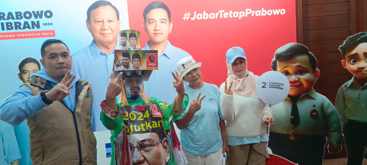 Pendukung Pasangan Prabowo Gibran Maksimalkan Sisa Waktu Kampanye